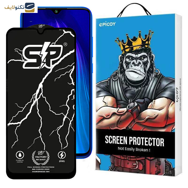 محافظ صفحه نمایش گوشی شیائومی Redmi Note 8T-Note 8 2021-Note 8 اپیکوی مدل SP Factory - Epicoy SP Factory Screen Protector For Xiaomi Redmi Note 8T-Redmi Note 8 2021-Redmi Note 8